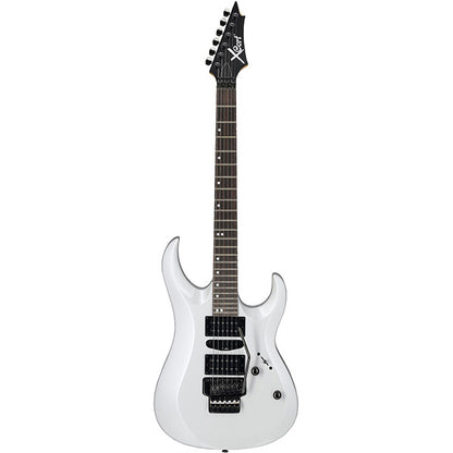 [Discontinued] Cort X-6 Basswood Bolt On HSH Pickup Electric Guitar White (X6 X 6)