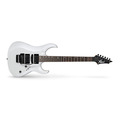 [Discontinued] Cort X-6 Basswood Bolt On HSH Pickup Electric Guitar White (X6 X 6)