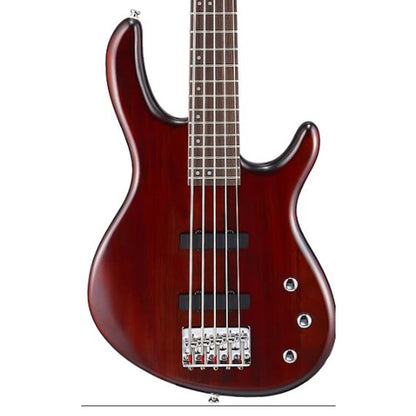 Cort Action Bass 4 String Double Cutaway Bolt On Poplar Walnut Satin Electric Bass Guitar