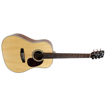 Cort Earth300SSF Dreadnought solid Adirondack spruce Top Acoustic Guitar with Pickup Natural (Earth 300SSF)