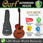 Cort SFX-MEM Slim Body Depth African Mahogany Acoustic Guitar with Pickup (SFXMEM SFX MEM)