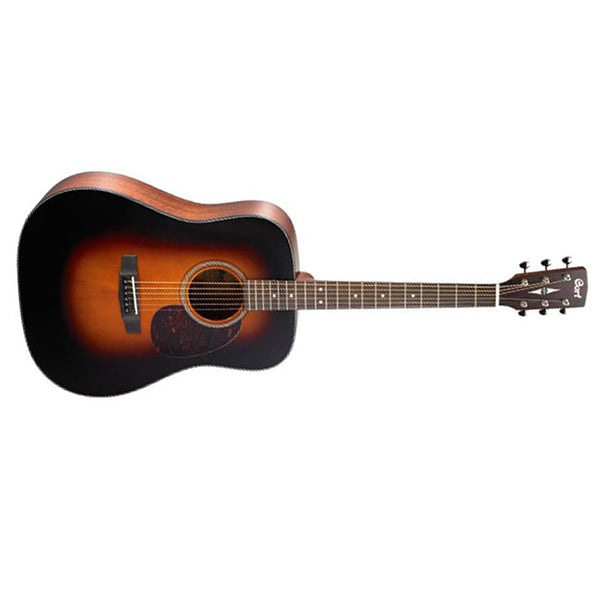 Cort Earth300V Dreadnought Solid Adirondack Spruce Top Acoustic Guitar (Earth 300V)