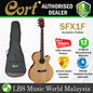 Cort SFX1F Slim Body Depth Solid Spruce Top Acoustic Guitar With Pickup Satin (SFX 1F)