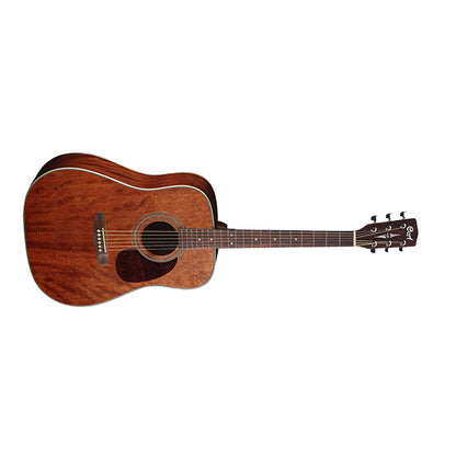 Cort Earth70MH Dreadnought Solid African Mahogany Top Acoustic Guitar (Earth70 MH)
