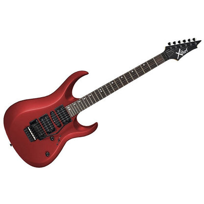 [Discontinued] Cort X-6 Basswood Bolt On HSH Pickup Electric Guitar Red Metallic Satin (X6 X 6)