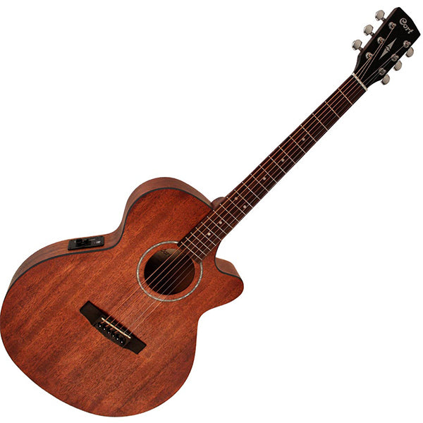 Cort SFX-MEM Slim Body Depth African Mahogany Acoustic Guitar with Pickup (SFXMEM SFX MEM)