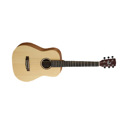 Cort Earth Mini 3/4 Dreadnought Solid Sitka Spruce Top Acoustic Guitar with Bag (EarthMini)