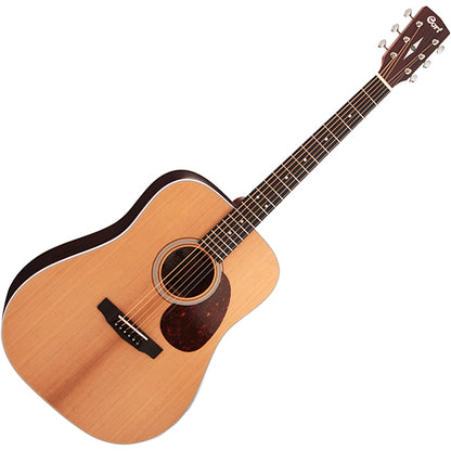 Cort Earth200ATV Dreadnought Torrefied Solid Sitka Spruce Top Acoustic Guitar with Bag (Earth200 ATV)