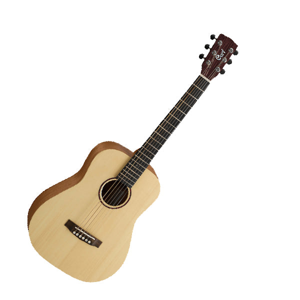 Cort Earth Mini 3/4 Dreadnought Solid Sitka Spruce Top Acoustic Guitar with Bag (EarthMini)