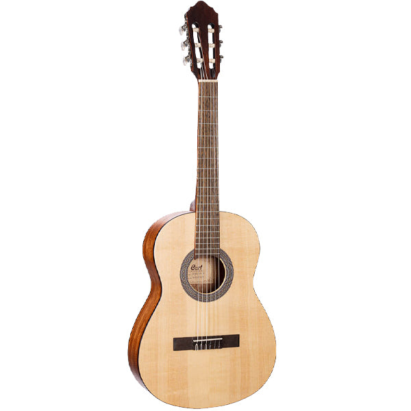 Cort AC200 3/4 Classic Body Solid Spruce Top Classical Guitar with Bag