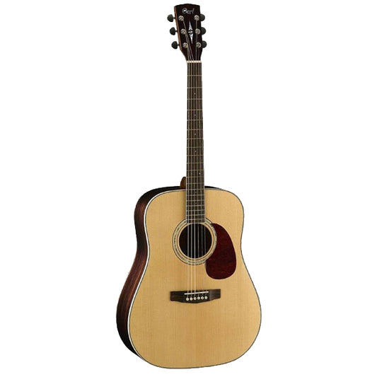 Cort Earth100-RW Dreadnought Solid Sitka Spruce Top Acoustic Guitar (Earth100)