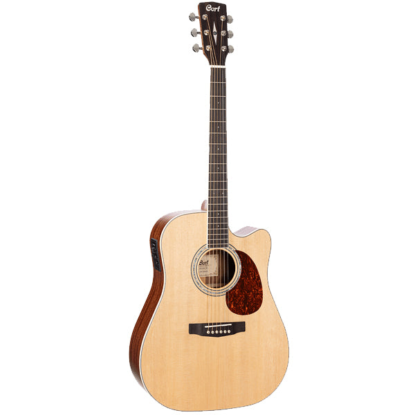 [Discontinued] Cort MR710F Dreadnought Solid Sitka Spruce Top Acoustic Electric Guitar Natural