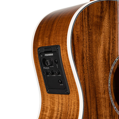 Cort GA5F-Koa Cutaway Grand Auditorium  Solid Sitka Spruce Acoustic Electric Guitar (GA5F)
