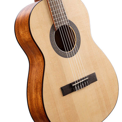 Cort AC200 3/4 Classic Body Solid Spruce Top Classical Guitar with Bag