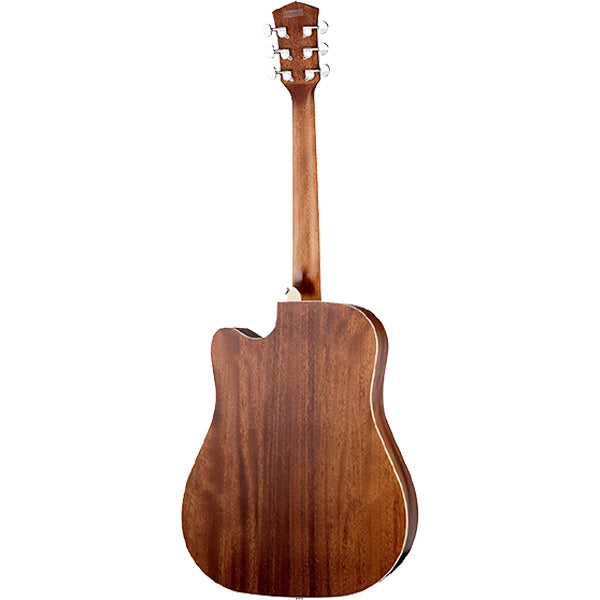 Cort Pure-DCF Dreadnought Cutaway Solid Sitka Spruce Top Acoustic Electric Guitar (PureDCF Pure DCF)