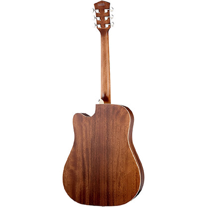 Cort Pure-DCF Dreadnought Cutaway Solid Sitka Spruce Top Acoustic Electric Guitar (PureDCF Pure DCF)