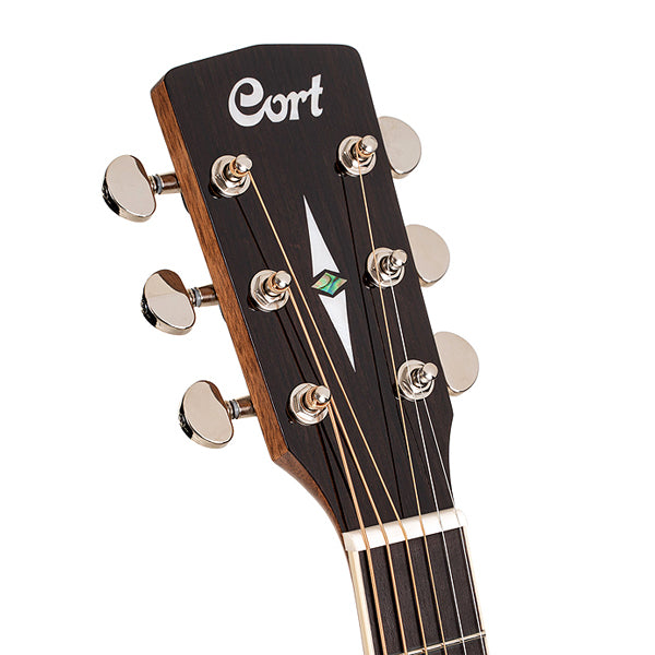 Cort Earth100-RW Dreadnought Solid Sitka Spruce Top Acoustic Guitar (Earth100)