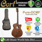 Cort Pure-OCMF OM Cutaway Solid Mahogany Acoustic Electric Guitar (PureOCMF)