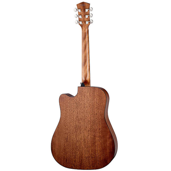 Cort Pure-DCMF Dreadnought Cutaway Solid Mahogany Top Acoustic Electric Guitar