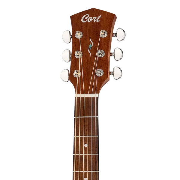 Cort Pure-DCMF Dreadnought Cutaway Solid Mahogany Top Acoustic Electric Guitar