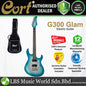 Cort G300 Glam African Mahogany Body Seymour Duncan Pickup Electric Guitar (G300 PIMB)