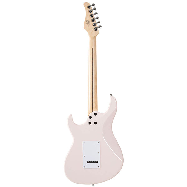 Cort G200SP Poplar Body HSS Pickup with Tremolo Electric Guitar - Pastel Pink (G200 SP)