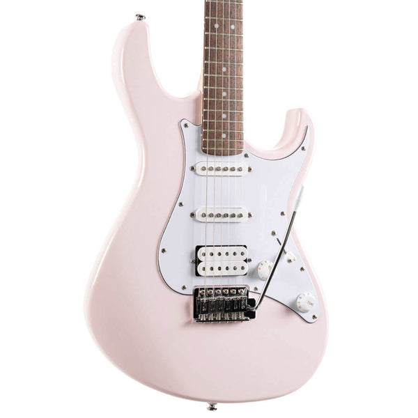Cort G200SP Poplar Body HSS Pickup with Tremolo Electric Guitar - Pastel Pink (G200 SP)