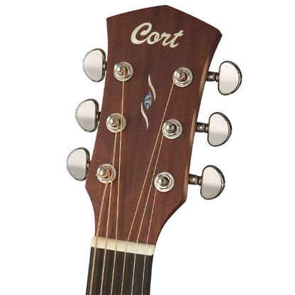 Cort Pure-OCMF OM Cutaway Solid Mahogany Acoustic Electric Guitar (PureOCMF)
