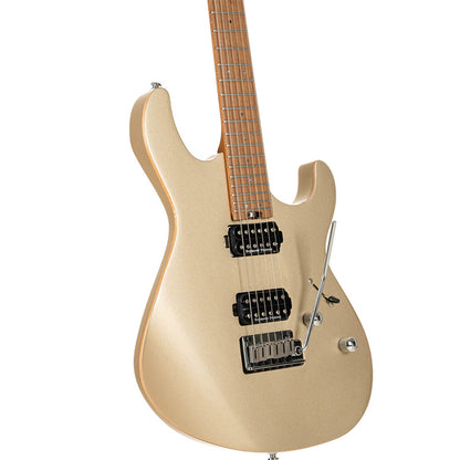 Cort G300 Pro Basswood Body Electric Guitar With Bag - Metallic Gold (G300 MGD)