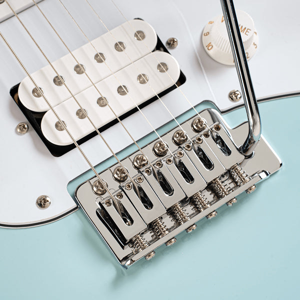 Cort G200SP Poplar Body HSS Pickup with Tremolo Electric Guitar - Sky Blue (G200 SP)