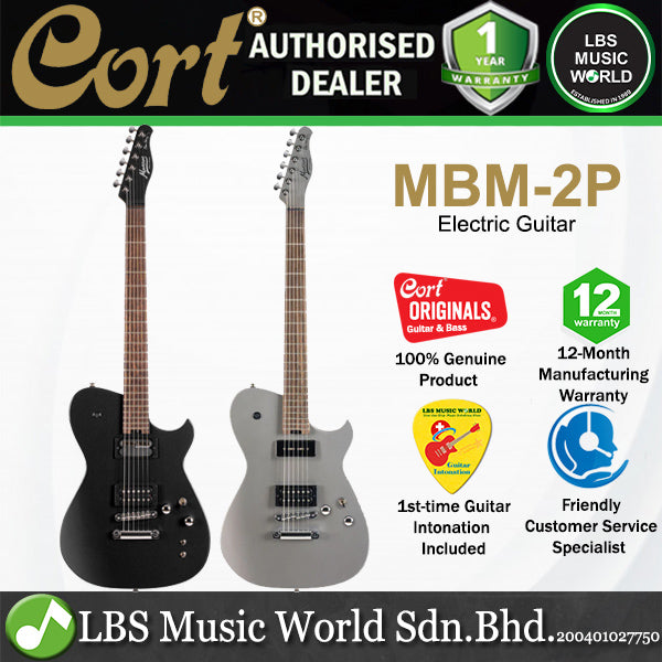 Cort MBM-2P META Series Basswood Body Laurel Fingerboard P-90 Pickup Electric Guitar (MBM2 MBM2P)