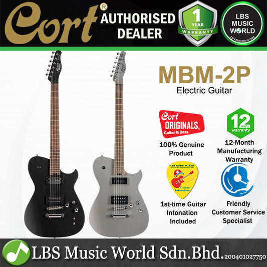 Cort MBM-2P META Series Basswood Body Laurel Fingerboard P-90 Pickup Electric Guitar (MBM2 MBM2P)