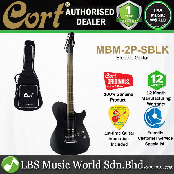 Cort MBM-2P META Series Basswood Body Laurel Fingerboard P-90 Pickup Electric Guitar (MBM2 MBM2P)