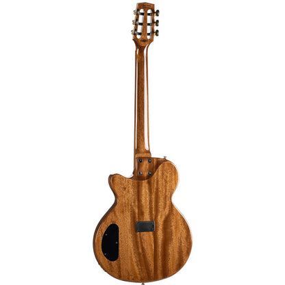 Cort Sunset Nylectric DLX Mahogany Boday  Flamed Maple Veneer Top Electric Electric Classical Guitar - Tobacco Sunburst