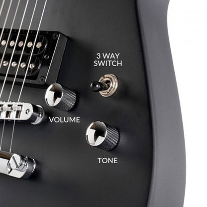 Cort MBM-2P META Series Basswood Body Laurel Fingerboard P-90 Pickup Electric Guitar (MBM2 MBM2P)