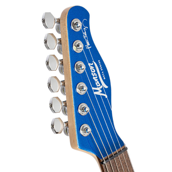 Cort MBM-2H META Series Basswood Body with Sustainiac Pickup Electric Guitar - Meta Blue (MBM2H BBE)