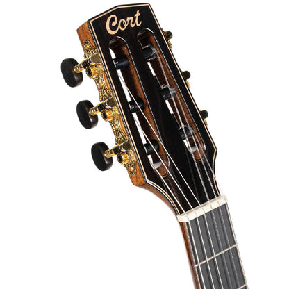 Cort Sunset Nylectric DLX Mahogany Boday  Flamed Maple Veneer Top Electric Electric Classical Guitar - Tobacco Sunburst