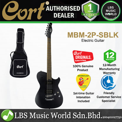 Cort MBM-2P META Series Basswood Body Laurel Fingerboard P-90 Pickup Electric Guitar (MBM2 MBM2P)