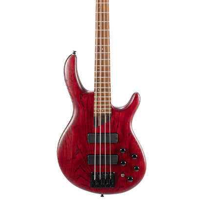 Cort B4 Element 4 String Artisan Series Mahogany Body Ash Top with MK-1 Pickups Electric Bass Guitar