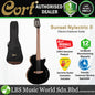 Cort Sunset Nylectric II Sunset Mahogany Body Solid Sitka Spruce Top with VTB Preamp Electric Classical Guitar
