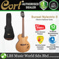 Cort Sunset Nylectric II Sunset Mahogany Body Solid Sitka Spruce Top with VTB Preamp Electric Classical Guitar