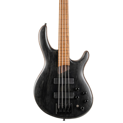 Cort B4 Element FL Mahogany Body Ash Top Fretless Fingerboard Electric Bass Guitar (B4EFL)