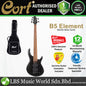 Cort B5 Element 5 String Artisan Series Mahogany Body Ash Top with MK-1 Pickups Electric Bass Guitar