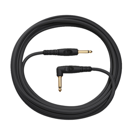 D'addario 1/4" to 1/4" Right Angle Custom Series Instrument Cable (PWGRA10 PWGRA20)