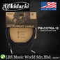 D'addario PW-CGTRA10 1/4" to 1/4" Classic Instrument Cable Right Angle (PWCGTRA10 PWCGTRA20)