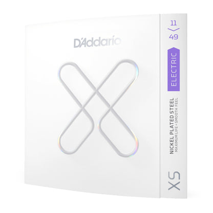 D'addario XSE1149 XS Nickel Medium Coated Electric Guitar String Set (XSE 1149)