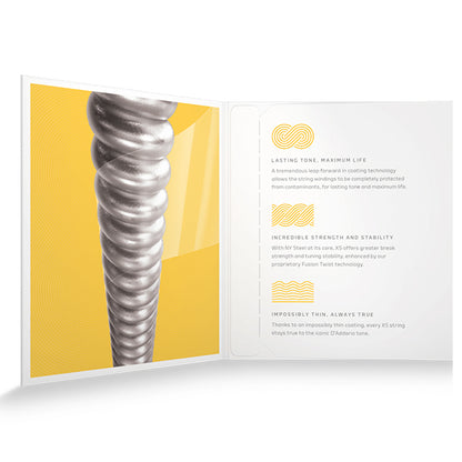 D'addario XSE 0946 Light Nickel Plated Steel Coated Electric Guitar Strings Anti Rust (XSE0946)