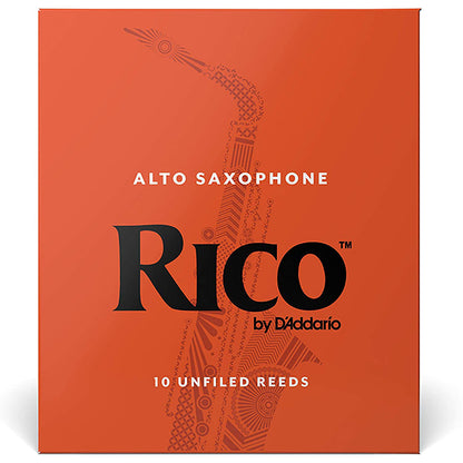 Rico by D'addario Alto Saxophone Reed Loose Pack - 1.5 / 2.0 / 2.5 / 3.0 / 3.5 / 4.0 - Each (Daddario Sax Reeds)