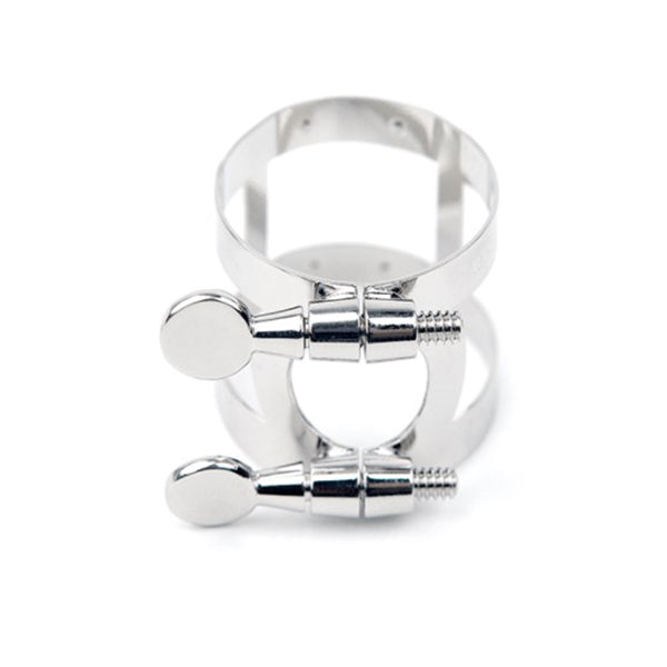 Rico by D'addario RAS1LN Alto Saxophone Ligature Holder Nickel Plated Finish for Alto Sax (Daddario)