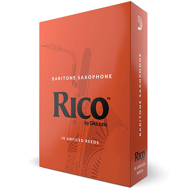 Rico by D'addario Baritone Saxophone Reed Loose Pack - 1.5 / 2.0 / 2.5 / 3.0 / 3.5 / 4.0 - Each (Daddario Sax Reeds)